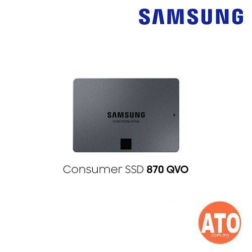 Samsung 870 QVO SATA III 2.5" SSD (1TB 2TB 4TB 8TB)